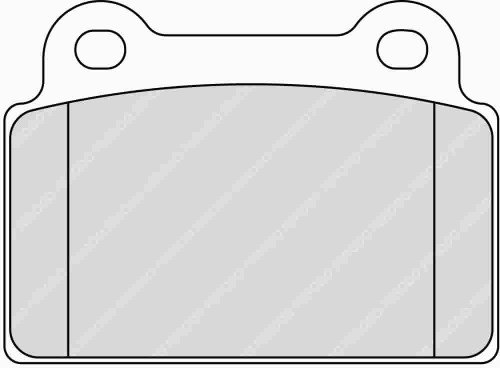 FDS4168 FERODO KLOCKI HAMULCOWE