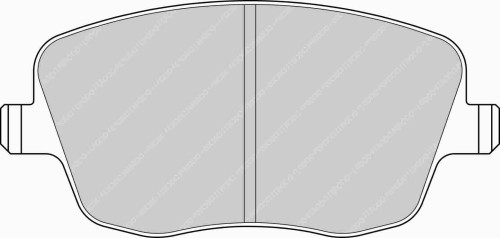 FDS1419 FERODO KLOCKI HAMULCOWE