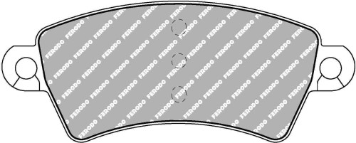 FDS1370 FERODO KLOCKI HAMULCOWE