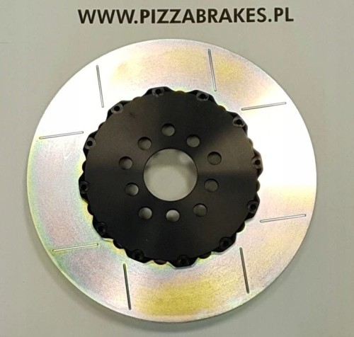 Tarcze 2-częściowe Mitsubishi Lancer Evo 10 350x32 bieżnia 60mm