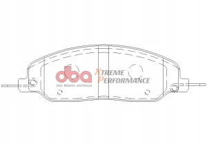 DB1916XP DBA Xtreme Performance Klocki hamulcowe samochodowe (kpl.)