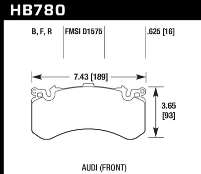 HB780B.625 HAWK Performance HPS 5.0
