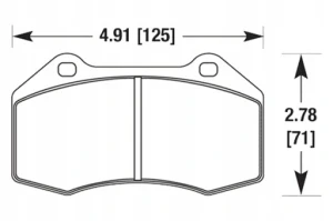HB548N.590 HAWK Performance HP PLUS Klocki hamulcowe (kpl.)