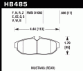 HB485F.656 HAWK Performance HPS Klocki hamulcowe (kpl.)