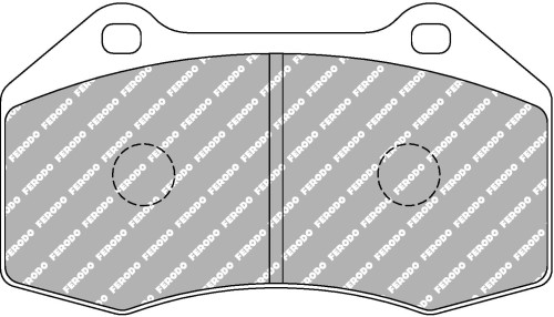 FCP1667W FERODO KLOCKI HAMULCOWE