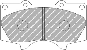 FCP1698H DS2500 FERODO KLOCKI HAMULCOWE