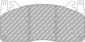 FCP4835H DS2500 FERODO KLOCKI HAMULCOWE