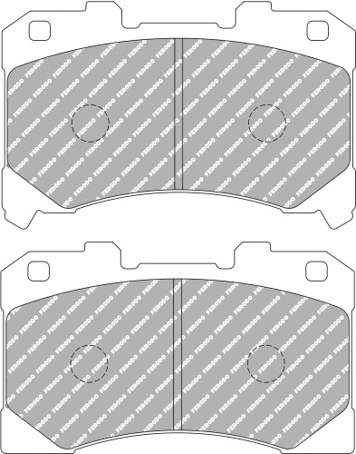 FCP5261H DS2500 FERODO KLOCKI HAMULCOWE