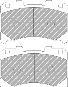 FCP5261Z DS. UNO FERODO KLOCKI HAMULCOWE