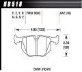 HB518S.642 HAWK Performance HT-10 Klocki hamulcowe