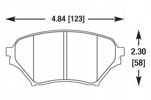HB431N.606 HAWK Performance HP PLUS Klocki hamulcowe