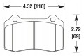 HB194B.570 HAWK Performance HPS 5.0 Klocki hamulcowe