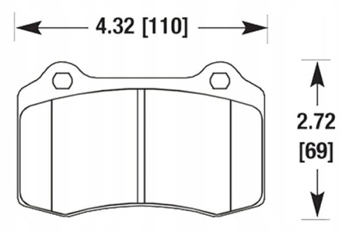 HB194B.570 HAWK Performance HPS 5.0 Klocki hamulcowe