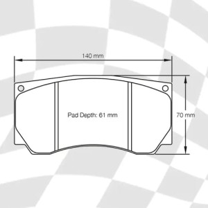MDB2020 F2R 28.00 MINTEX KLOCKI HAMULCOWE