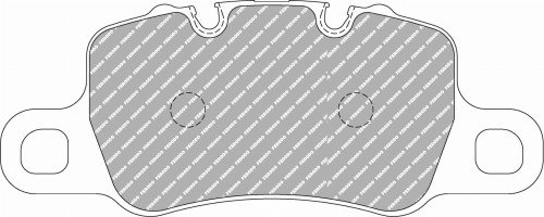 FCP4665W FERODO KLOCKI HAMULCOWE
