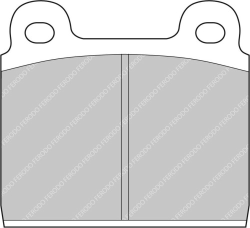 FCP11H FERODO KLOCKI HAMULCOWE