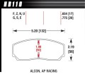 HB110G.654 HAWK Performance HPS Klocki hamulcowe