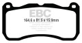 EBC DP43013R YELLOWSTUFF - klocki hamulcowe samochodowe