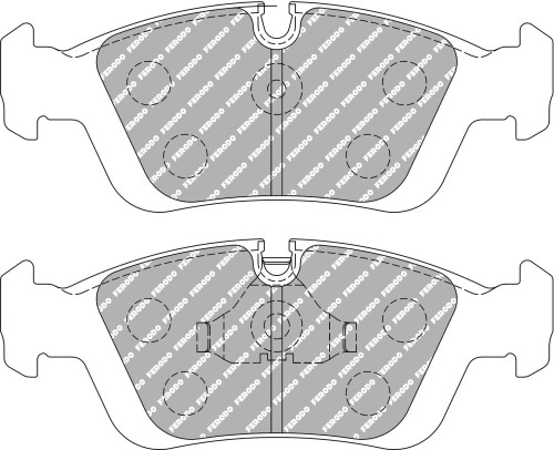 FCP725W FERODO KLOCKI HAMULCOWE