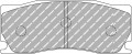 FRP3134Z FERODO KLOCKI HAMULCOWE