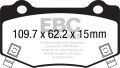 EBC DP43023R YELLOWSTUFF - klocki hamulcowe samochodowe
