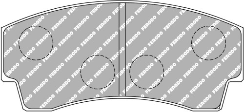 FDSR219 FERODO KLOCKI HAMULCOWE