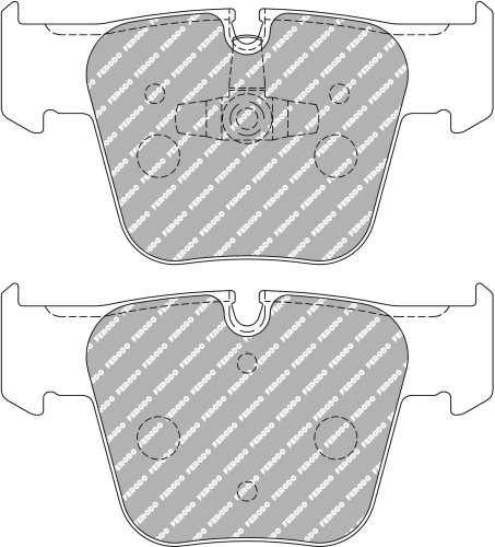 FCP4412H FERODO KLOCKI HAMULCOWE