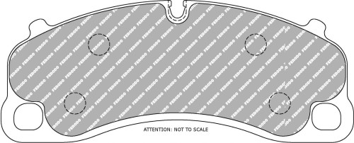 FCP4664GB FERODO KLOCKI HAMULCOWE