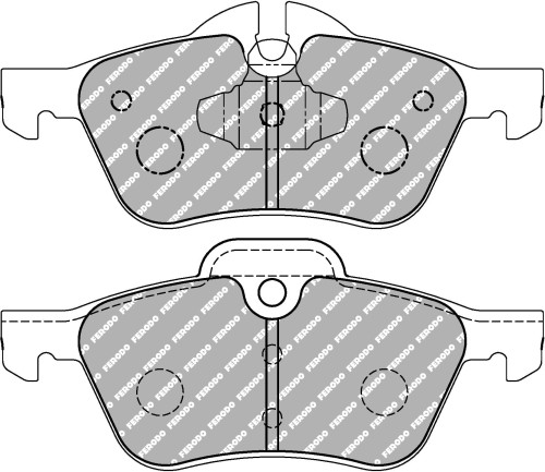 FDS1499 FERODO KLOCKI HAMULCOWE