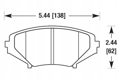 HB470N.643 HAWK Performance HP PLUS Klocki hamulcowe