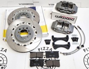 Zestaw hamulcowy BMW M3 E46 na zacisku Wilwood 6-tłok i tarczy AP 356x32 (18")