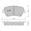 GALFER/SDT 2102000 klocki hamulcowe