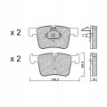 GALFER/SDT 2133100 klocki hamulcowe