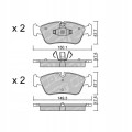 GALFER/SDT 2146400 klocki hamulcowe