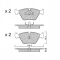 GALFER/SDT 2149200 klocki hamulcowe