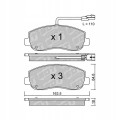 GALFER/SDT 2161500 klocki hamulcowe