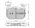 GALFER/SDT 2118601+ klocki hamulcowe