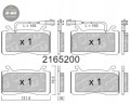 GALFER/SDT 2165200 klocki hamulcowe
