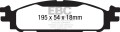 EBC DP41873R YELLOWSTUFF - klocki hamulcowe samochodowe
