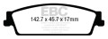 EBC DP43022R YELLOWSTUFF - klocki hamulcowe samochodowe