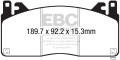 EBC DP43055R YELLOWSTUFF - klocki hamulcowe samochodowe