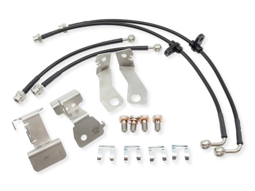 Przewody hamulcowe w stalowym oplocie do  Ford Mustang 5 generacja 2005-2014