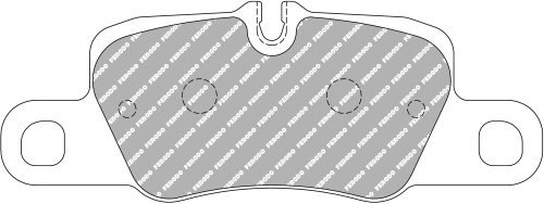 FCP4955H FERODO KLOCKI HAMULCOWE