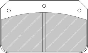 FRP502R FERODO KLOCKI HAMULCOWE (kpl.)