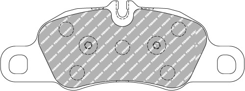 FCP4805H FERODO KLOCKI HAMULCOWE (kpl.)
