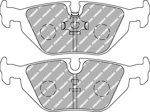 FCP850W FERODO KLOCKI HAMULCOWE (kpl.)