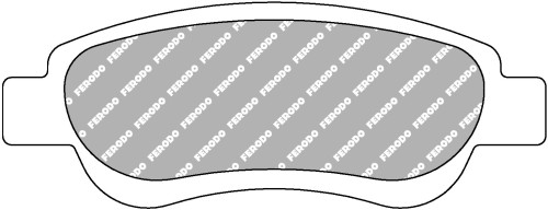 FCP1790H FERODO KLOCKI HAMULCOWE (kpl.)