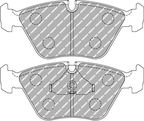 FCP779W FERODO KLOCKI HAMULCOWE (kpl.)