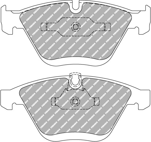 FCP1628W FERODO KLOCKI HAMULCOWE (kpl.)