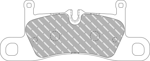 FCP4424H FERODO KLOCKI HAMULCOWE (kpl.)
